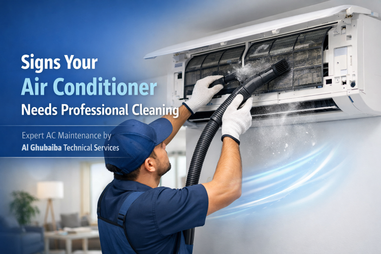 Signs your AC needs cleaning