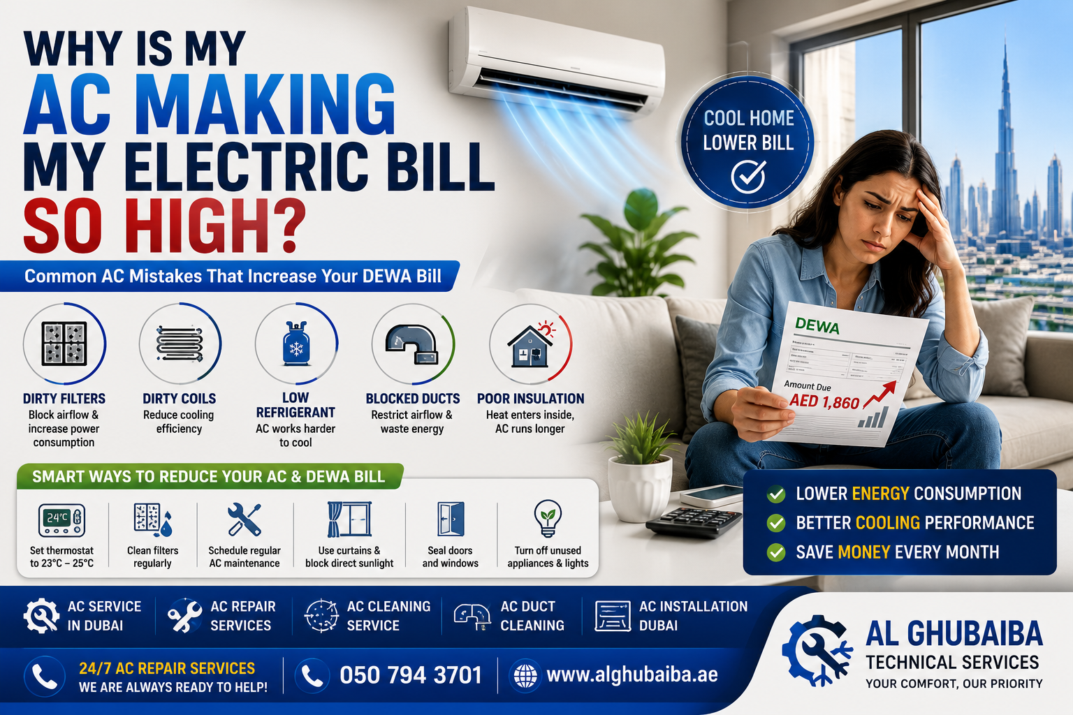 How to lower your AC bill
