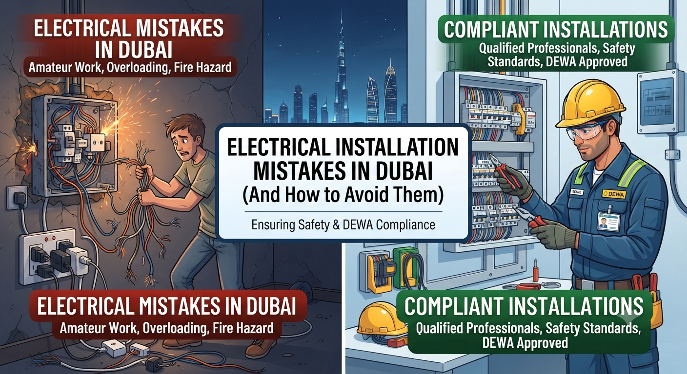 Common Mistakes During Electrical Installation