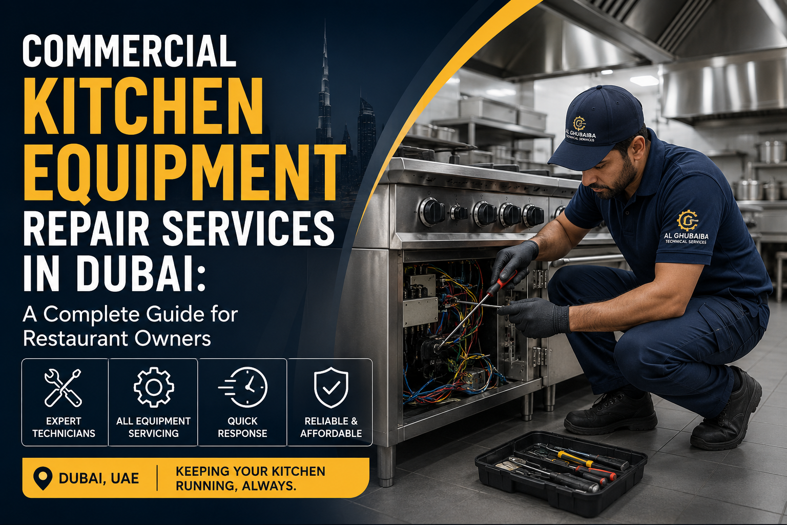 Commercial Kitchen Equipment Repair Services