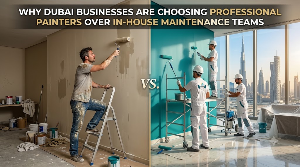 Why Dubai Businesses Are Choosing Professional Painters Over In-House Maintenance Teams