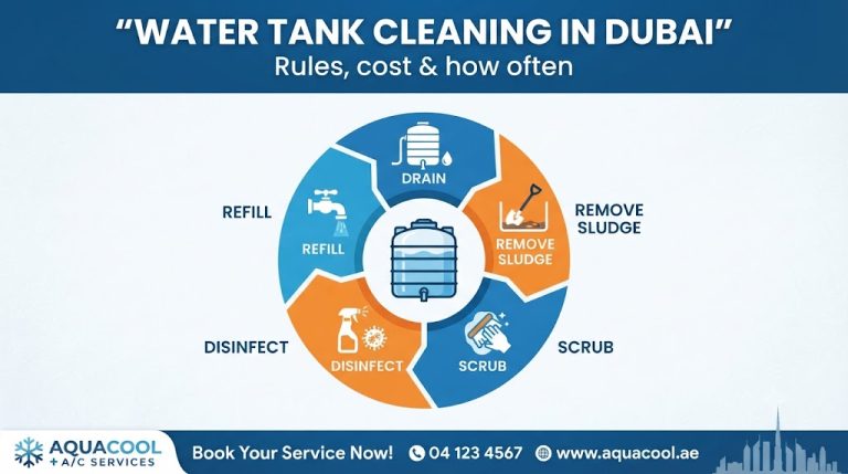 Water tank cleaning in Dubai process and rules, by Al Ghubaiba Technical Services