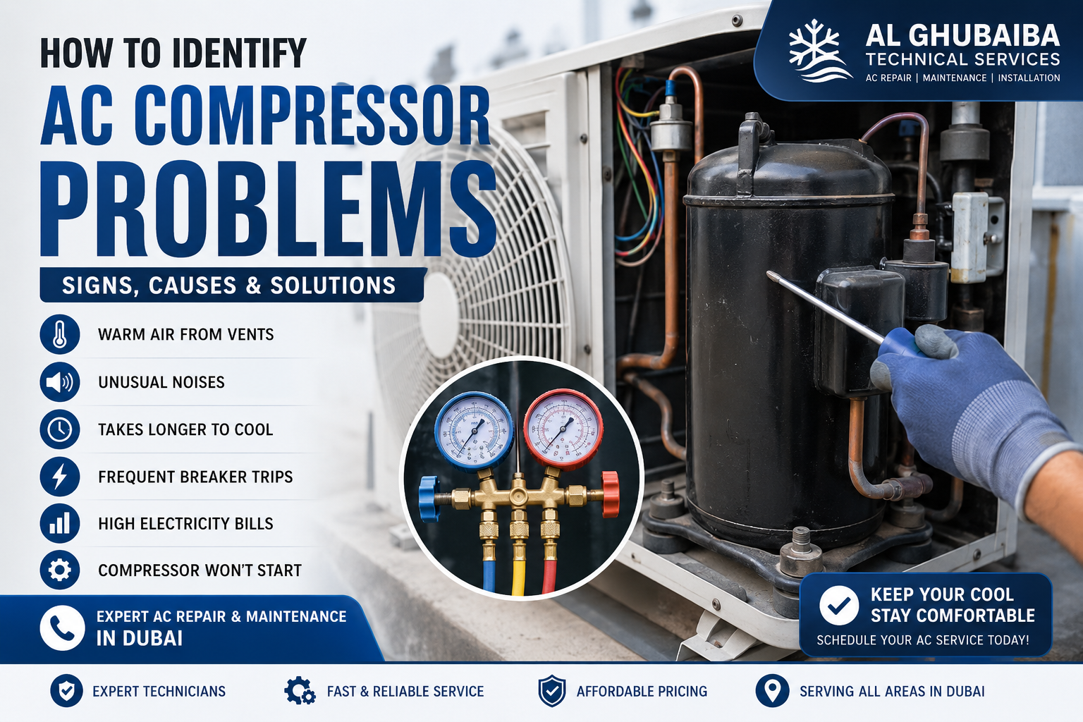 AC Compressor Problems: Signs and Solutions